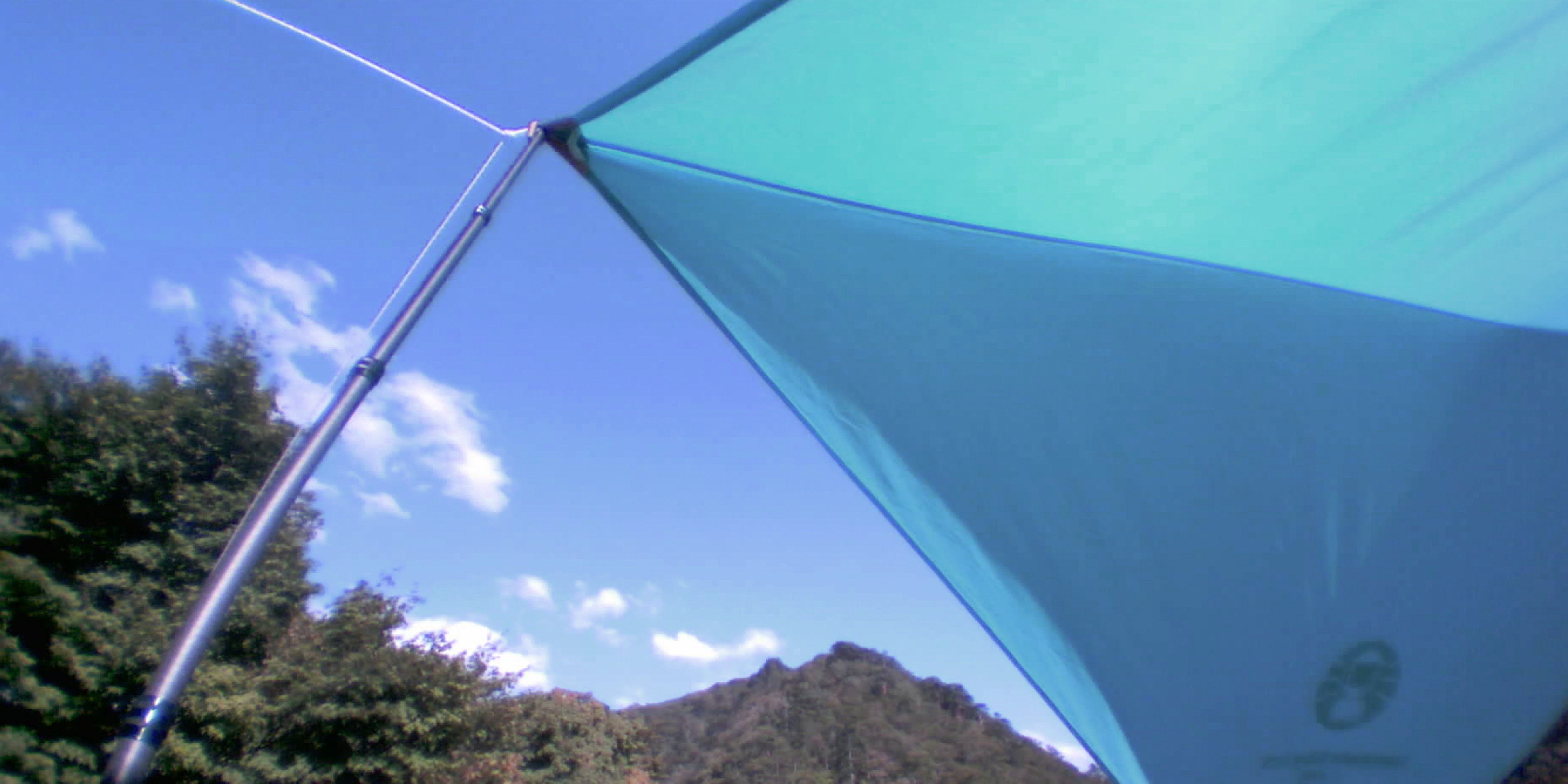 A camping scene captured with Saveclip.